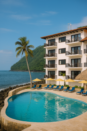 Hotel en Playa Pianguita - Pacifico Colombiano