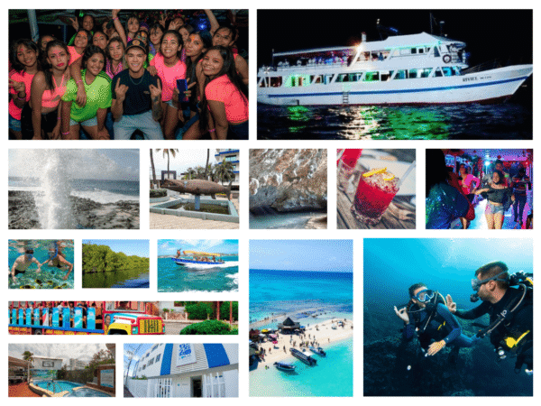 Paquete 4 Noches de Alojamiento + 4 Experiencias en San Andres Islas