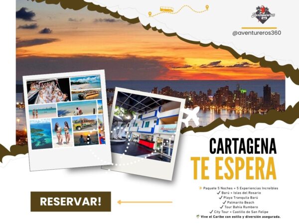 Cartagena en 5 días: Paquete 4 noches con 4 experiencias incluidas
