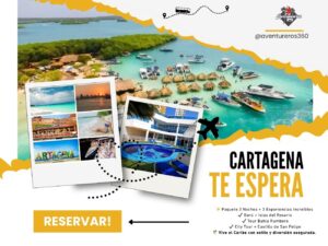 Cartagena en 4 días: Paquete 3 noches con 3 experiencias incluidas