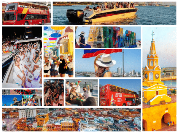Combo de Actividades #9: City Tour + Tour Bahía Rumbero en Cartagena (2 Tours)
