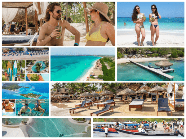 Combo de Actividades #5: Palmarito Beach + Barú e Islas del Rosario en Cartagena (2 Tours)