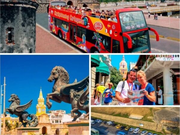Combo de Actividades #8: Excursión 4 Islas + Punta Arena + Tour Bahía Rumbero + City Tour en Cartagena (4 Tours)