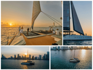 Atardecer Catamarán en Cartagena