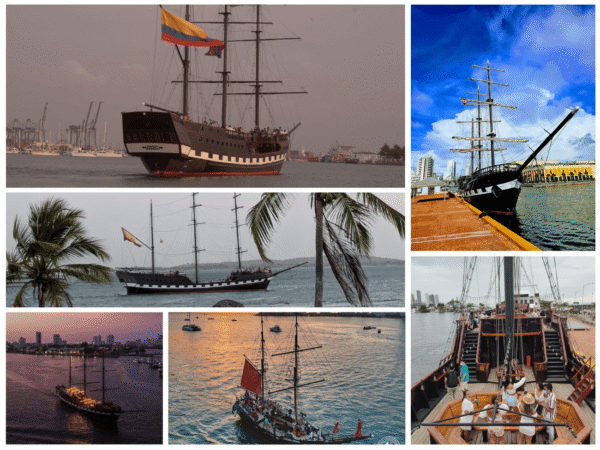 Tour en Barco Pirata por Cartagena