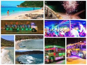 Combo de Actividades #5: Playa Cristal Parque Tayrona + Chiva Rumbera en Santa Marta (2 Tours)