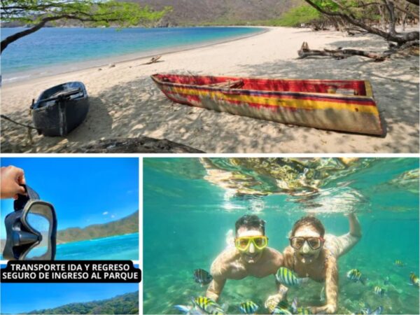 Combo de Actividades #12: Minca, Pozo Azul, Taganga y Playa Grande + Bahía Concha Parque Tayrona + Fiesta Blanca en Katamarán + City Tour en Santa Marta (4 Tours)