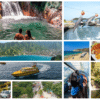Combo de Actividades #8: Acuario con Show de Delfines y Playa Blanca + Minca, Taganga, Pozo Azul y Playa Grande en Santa Marta (2 Tours)
