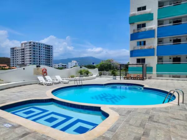 Apartamento para 8 personas vista al mar - 601 Rodadero Santa Marta