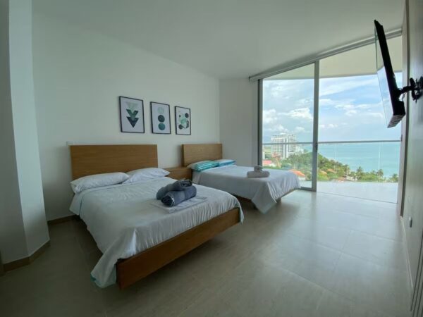 Apartamento para 6 personas - 1112 Luxury con Vista al Mar, Pozo Colorado Santa Marta