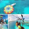 Combo de Actividades #6: Tour Bahía en Pontón + Parasail en San Andrés Islas (2 Tours)