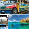 Combo de Actividades #7: Tour VIP + Buceo + Vuelta a la Isla en Chiva San Andrés Islas (3 Tours)