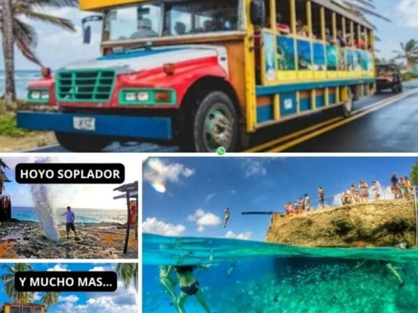 Combo de Actividades #7: Tour VIP + Buceo + Vuelta a la Isla en Chiva San Andrés Islas (3 Tours)