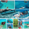 Combo de Actividades #6: Tour Bahía en Pontón + Parasail en San Andrés Islas (2 Tours)