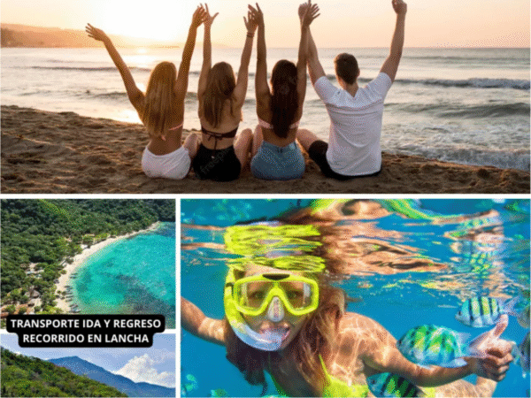 Playa Cristal Parque Tayrona 2x1 en Santa Marta