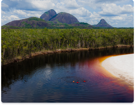 Expedición 5 días y 4 noches a los Cerros de Mavicure, saberes ancestrales, Estrella Fluvial de Inírida y Delfines