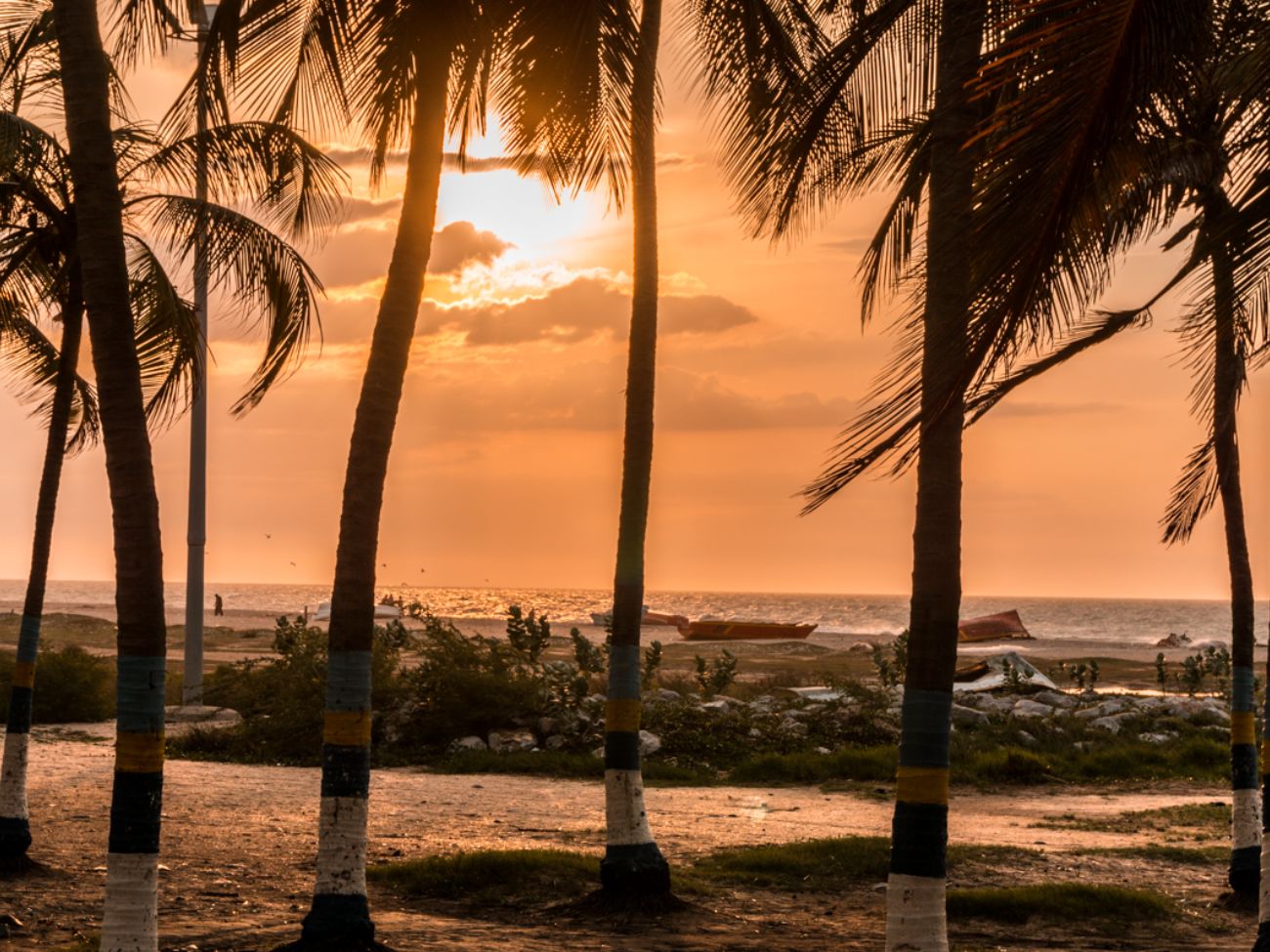 Riohacha - Malecón y atardecer