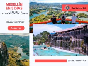 Medellín en 5 días: Paquete 4 noches con 4 experiencias incluidas