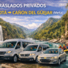Traslados Privados Bogotá ↔ Cañón del Güejar (Meta) 🏞️