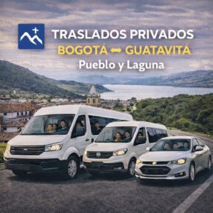 Traslados Privados Bogotá ↔ Guatavita Pueblo y Laguna 🏞️