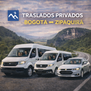 Traslados Privados Bogotá ↔ Zipaquira Catedral de Sal