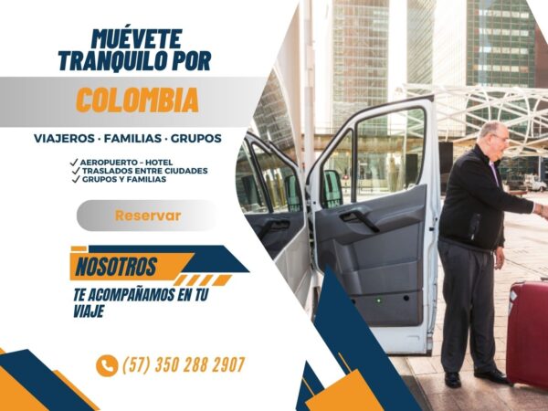 Traslados Privados desde Bogotá