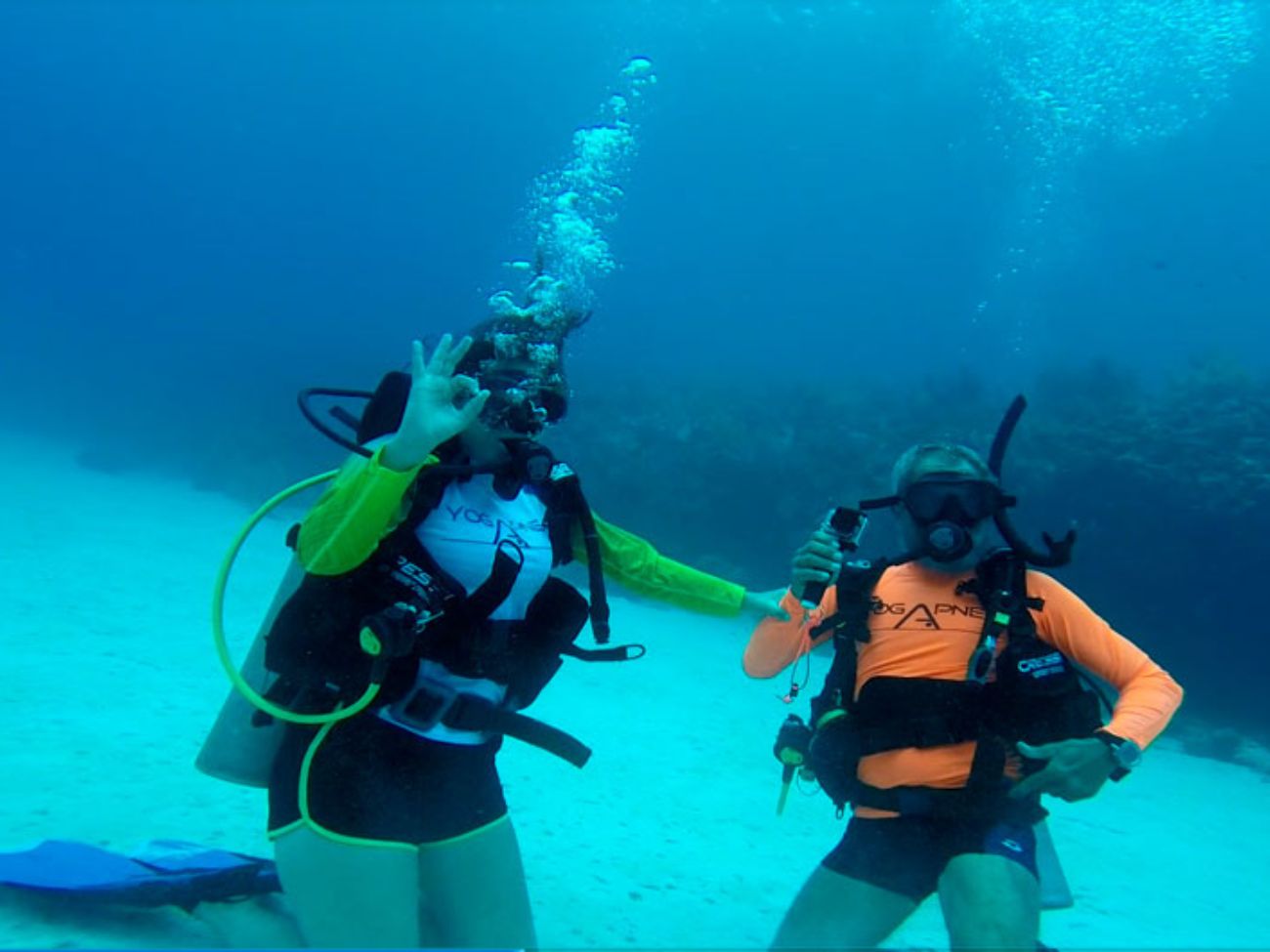 Buceo en San Andrés con instructores certificados para principiantes