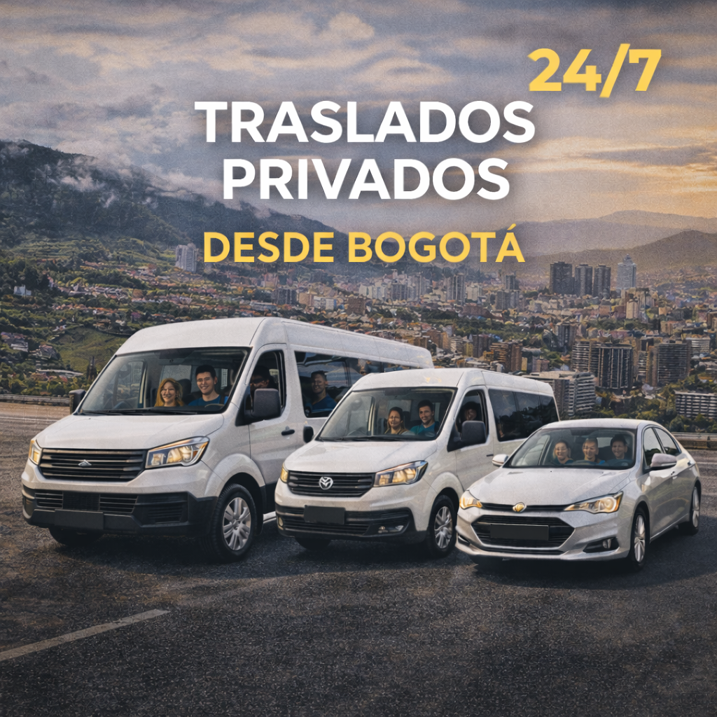 Traslados Privados Aeropuerto El Dorado ↔ Bogotá 24/7 (Hoteles y Zonas)