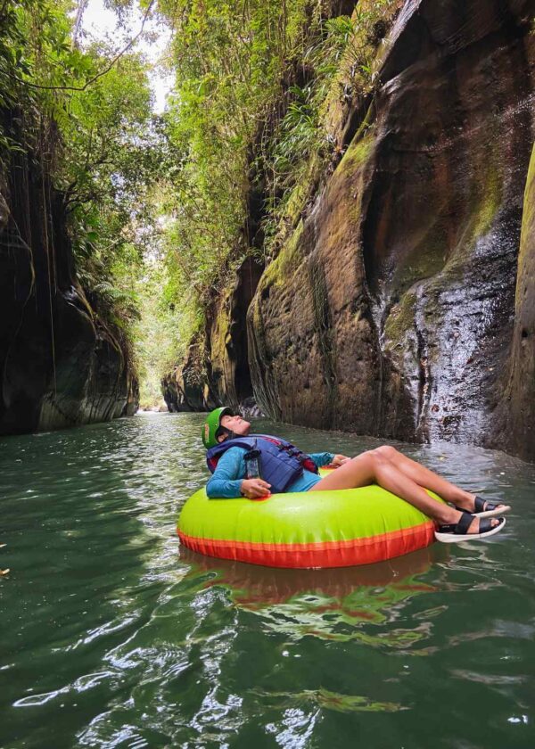 Tour al Cañon del Guape en Tubing