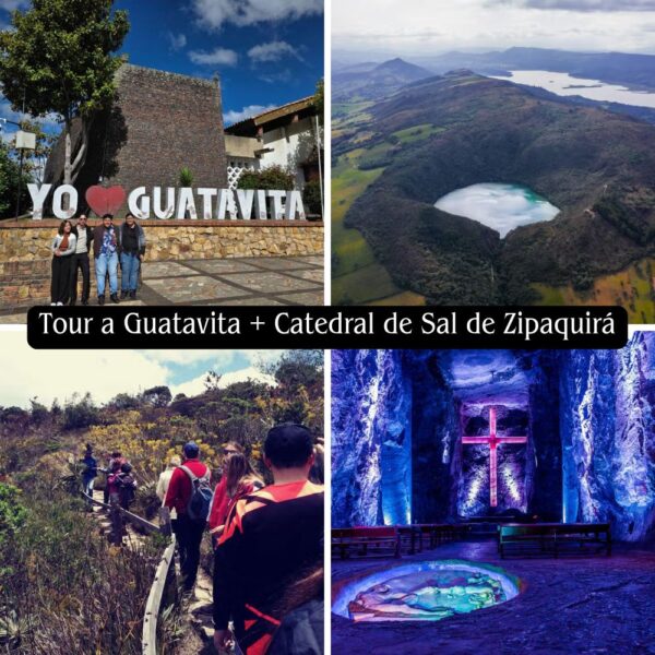 Tour a Guatavita + Catedral de Sal de Zipaquirá desde Bogotá