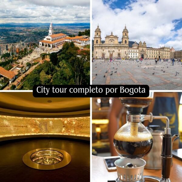 City Tour completo por Bogota: Monserrate, Candelaria, Museo de Oro, Experiencia de Cafe y Casa Betty la Fea