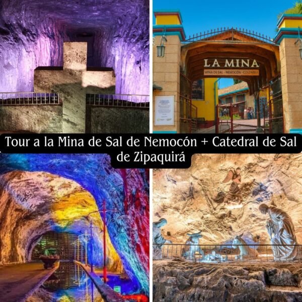 Tour Mina de Sal de Nemocon + Catedral de Sal de Zipaquira