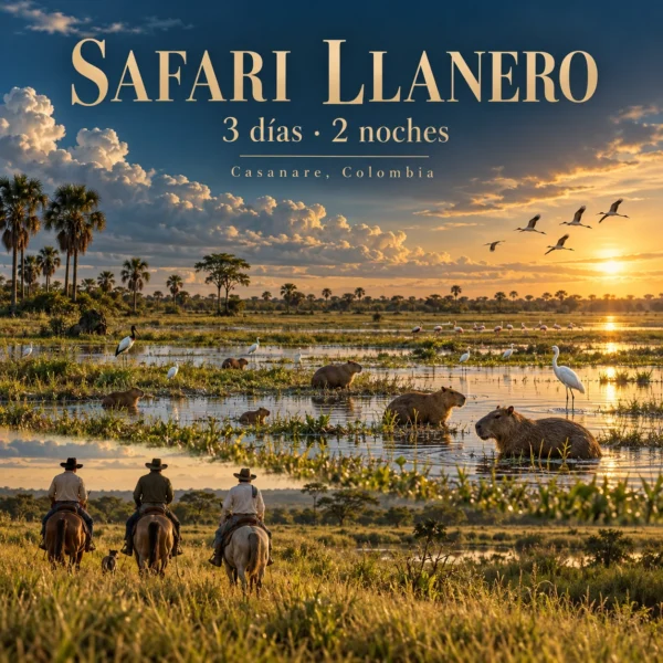 Portada ilustrativa de Safari Llanero en Casanare, Colombia