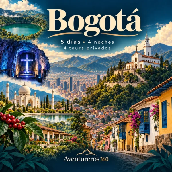 Bogotá en 5 días y 4 noches con 4 tours privados — Aventureros 360