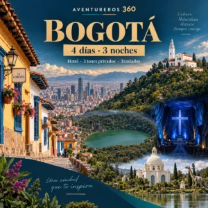 Ilustración de Bogotá en 4 días con Monserrate, Guatavita, Catedral de Sal y Parque Jaime Duque