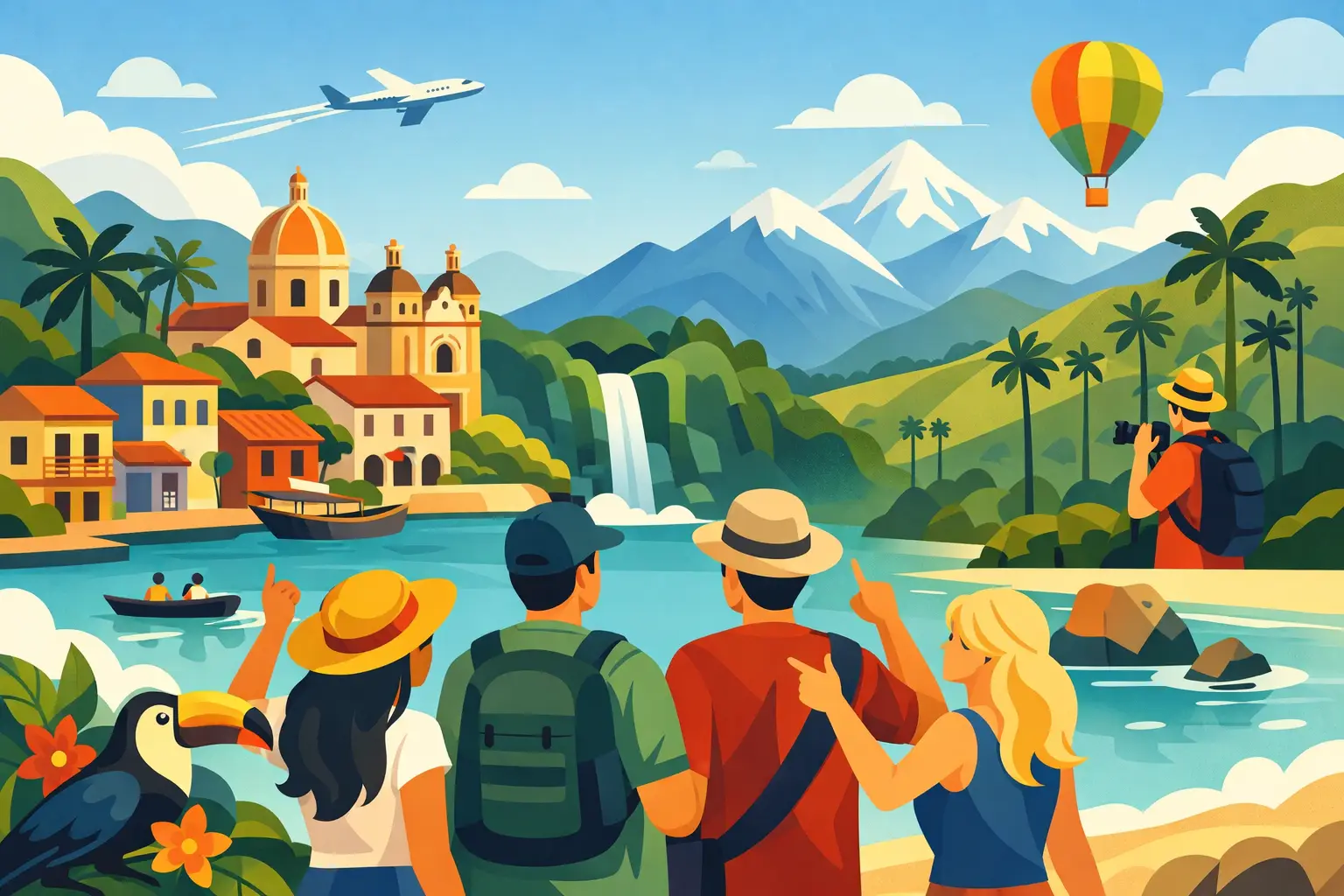 10 mejores destinos de Colombia para amigos