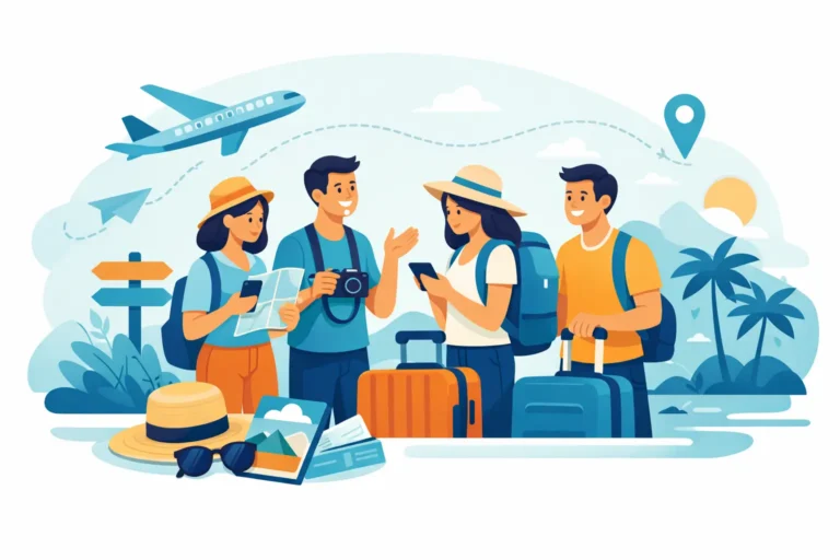 Guía para viajar en grupo sin estrés