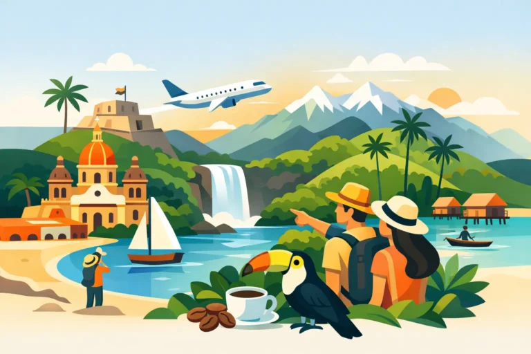Itinerario de viaje por Colombia en 10 días