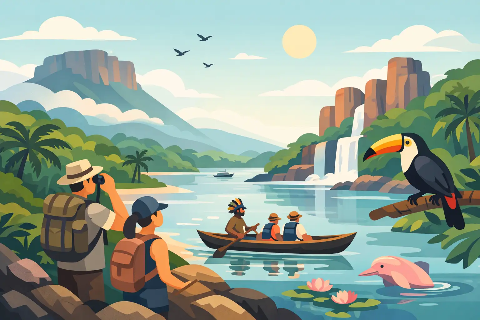Tours en Guainía Colombia: qué vale la pena
