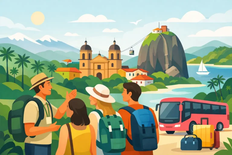 Viajes grupales por Colombia bien organizados