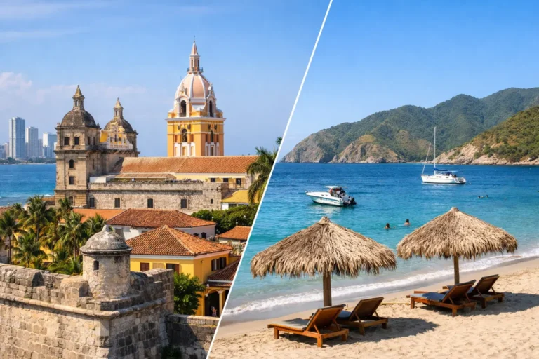 Cartagena vs Santa Marta para tus vacaciones