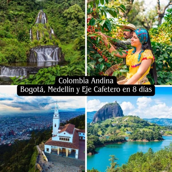 Colombia Andina: Bogotá, Eje Cafetero y Medellín en 8 días