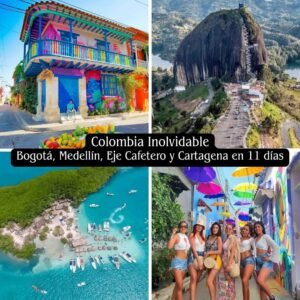 Colombia Inolvidable: Bogotá, Eje Cafetero, Medellín y Cartagena en 11 días