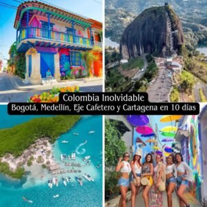 Colombia Inolvidable: Bogotá, Eje Cafetero, Medellín y Cartagena en 10 días