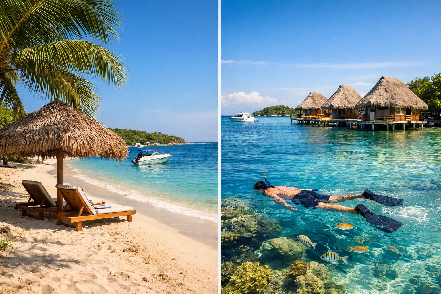 Barú versus Islas Rosario: ¿qué destino elegir?