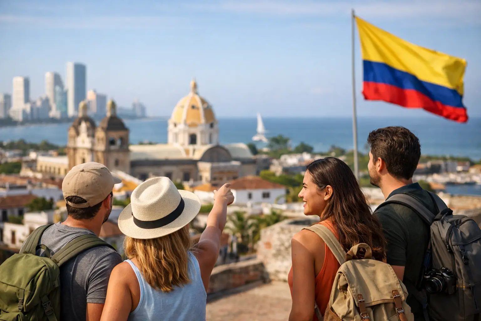 ¿Es seguro viajar en grupo por Colombia?