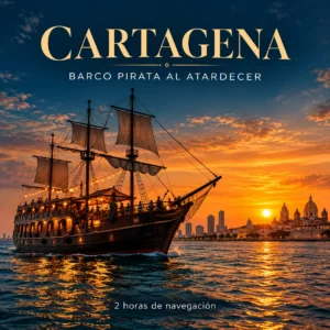 Tour en Barco Pirata por Cartagena