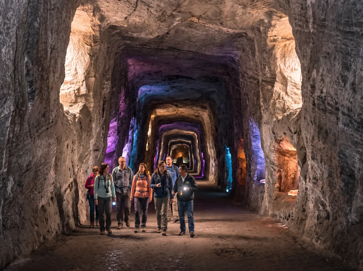 Túnel subterráneo de la Catedral de Sal
