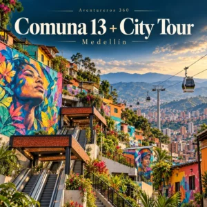 Ilustración de Comuna 13 + City Tour Medellín · Medellín y Santa Marta