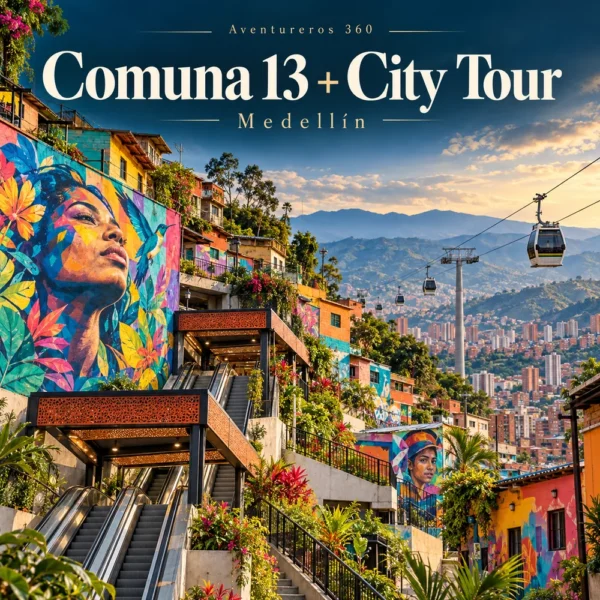 Ilustración de Comuna 13 + City Tour Medellín · Medellín y Santa Marta